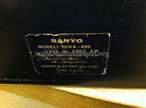 AC/Battery 10HA-896; Sanyo Electric Co. (ID = 2333386) Radio