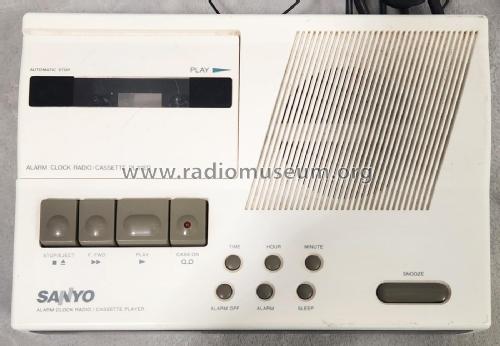 Alarm Clock Radio / Cassette Player RM 7077; Sanyo Electric Co. (ID = 3143457) Radio
