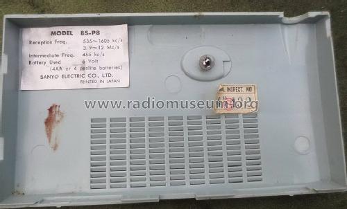 All Wave 8 Transistor 8S-P8; Sanyo Electric Co. (ID = 1715242) Radio