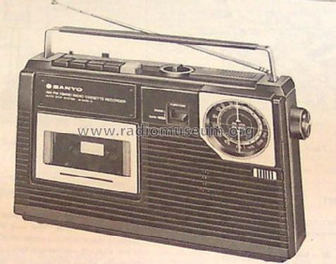 AM FM 2Band Radio Cassette Recorder M2402-3; Sanyo Electric Co. (ID = 1474109) Radio