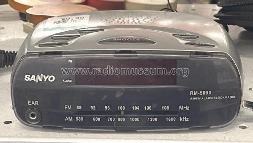 AM/FM Alarm Clock Radio RM-5090 ; Sanyo Electric Co. (ID = 3187125) Radio