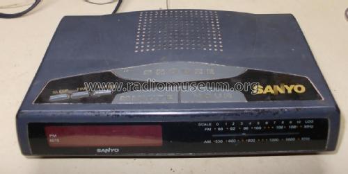 AM/FM Digital Clock Radio RM6012; Sanyo Electric Co. (ID = 2471116) Radio