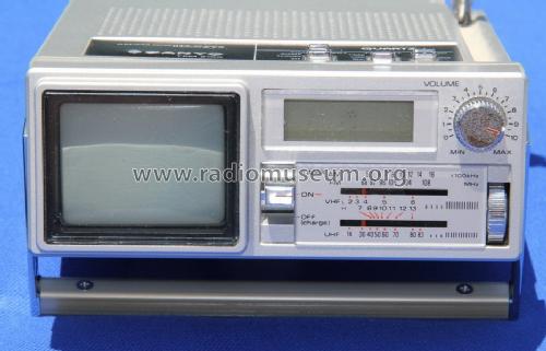AM/FM Quartz Alarm Clock Radio & TV TPM-2100; Sanyo Electric Co. (ID = 1588568) TV Radio