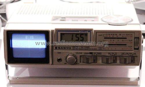 AM/FM Quartz Clock Radio & TV TPM 2770; Sanyo Electric Co. (ID = 2286712) TV Radio