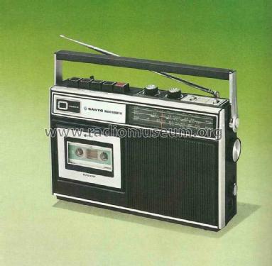 MW/SW1/SW2 Portable Radio Cassette Recorder M-2411H; Sanyo Electric Co. (ID = 1489021) Radio