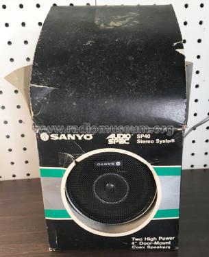 Audio Spec SP-40; Sanyo Electric Co. (ID = 2744985) Speaker-P