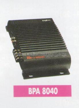 BPA 8040; Sanyo Electric Co. (ID = 2091264) Sonido-V