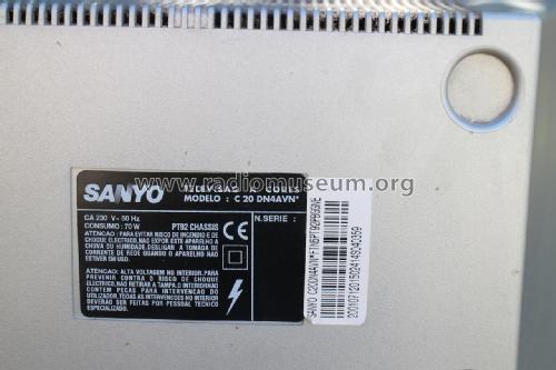 Televisao A Cores C20 DN4AVN Ch= PT92; Sanyo Electric Co. (ID = 1814531) Television