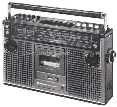 Cassette Recorder M9980LU; Sanyo Electric Co. (ID = 2307284) Radio