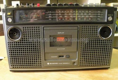 Cassette Recorder M9980LU; Sanyo Electric Co. (ID = 2579893) Radio