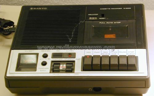 Cassette Tape Recorder M2509; Sanyo Electric Co. (ID = 2410355) R-Player