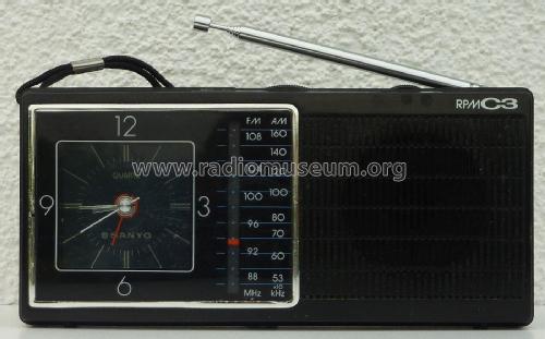 Clock Radio RPM-C3; Sanyo Electric Co. (ID = 2406434) Radio