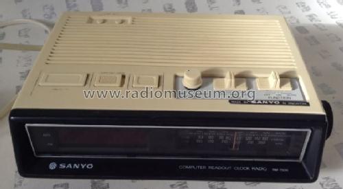Computer Readout Clock Radio RM-7500; Sanyo Electric Co. (ID = 1650845) Radio