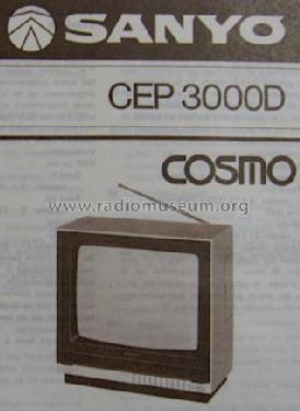 Cosmo CEP3000D-00 Ch= BOP-G14; Sanyo Electric Co. (ID = 768349) Television