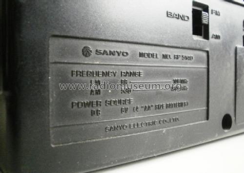 Cross Dial Receiver RP 5140; Sanyo Electric Co. (ID = 1458104) Radio