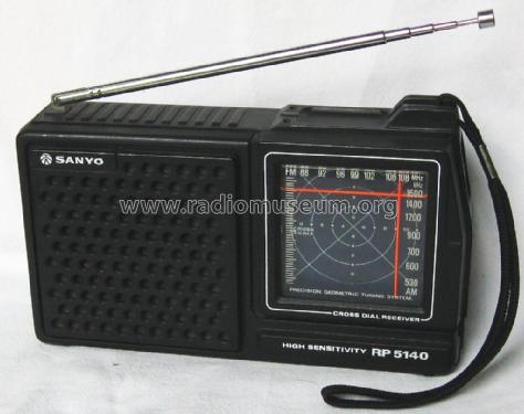 Cross Dial Receiver RP 5140; Sanyo Electric Co. (ID = 2576467) Radio