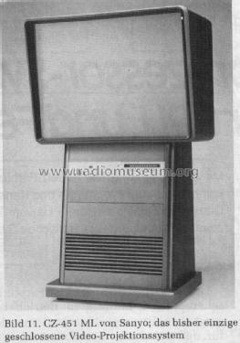 CZ-451ML; Sanyo Electric Co. (ID = 2500695) Television