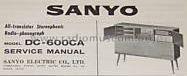All Transistor Stereophonic Radio & Changer DC-600CA; Sanyo Electric Co. (ID = 532008) Radio
