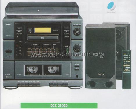 DCX-210 CD; Sanyo Electric Co. (ID = 2088927) Sonido-V