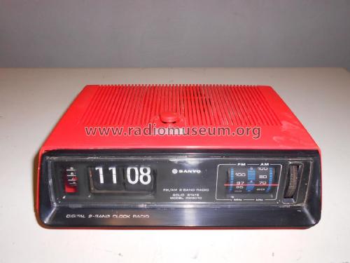 Digital 2 Band Clock Radio RM 5010; Sanyo Electric Co. (ID = 2312234) Radio