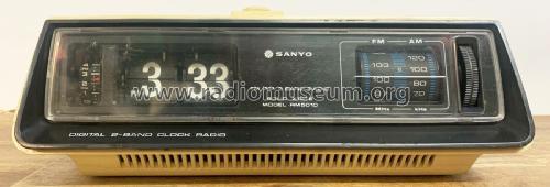 Digital 2-Band Clock Radio RM-5010; Sanyo Electric Co. (ID = 2720207) Radio