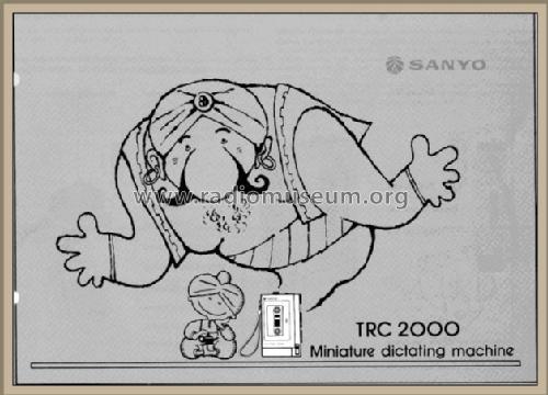 Electronic Memo TRC 2000; Sanyo Electric Co. (ID = 1861967) R-Player