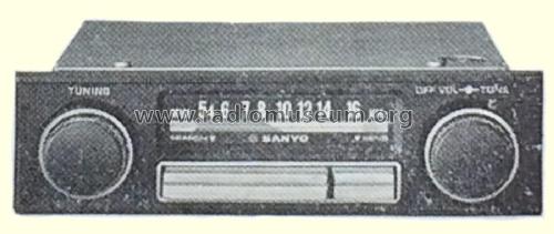 F-8305A; Sanyo Electric Co. (ID = 2715256) Car Radio