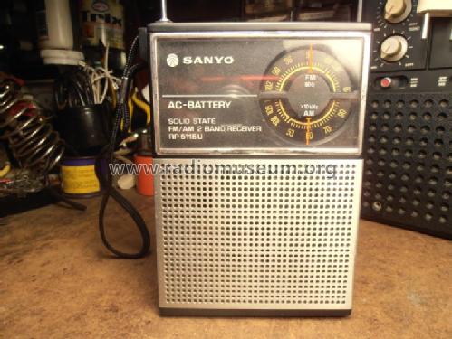 FM/AM 2 Band Receiver RP-5115U; Sanyo Electric Co. (ID = 1542250) Radio
