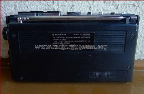 FM/AM Radio Microcassette Recorder M5850FE; Sanyo Electric Co. (ID = 1516680) Radio