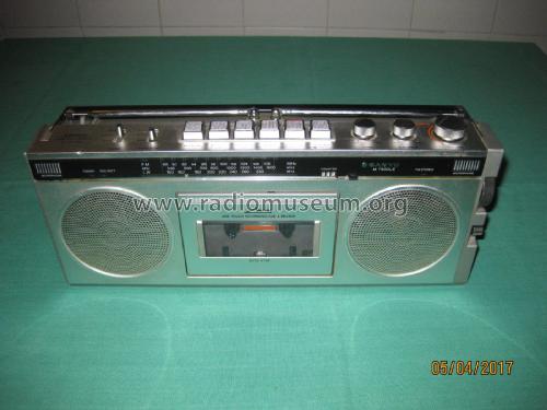 FM/MW/LW 3 Band Stereo Radio Cassette AC/Battery M 7500LE; Sanyo Electric Co. (ID = 2096264) Radio