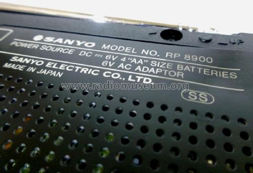 FM/MW/SW 8 Band Receiver RP 8900; Sanyo Electric Co. (ID = 2305515) Radio