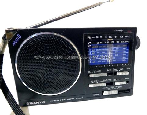 FM/MW/SW 8 Band Receiver RP 8900; Sanyo Electric Co. (ID = 2305519) Radio
