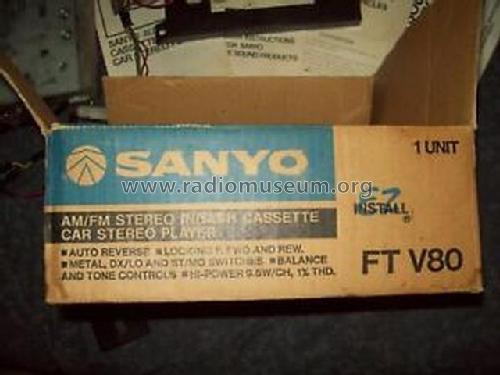 FT V80; Sanyo Electric Co. (ID = 2891378) Car Radio