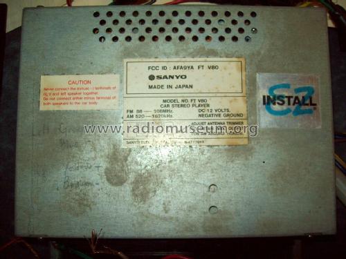 FT V80; Sanyo Electric Co. (ID = 2891380) Car Radio