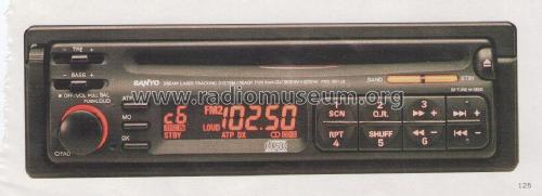 FXD-601LB; Sanyo Electric Co. (ID = 2056950) Car Radio