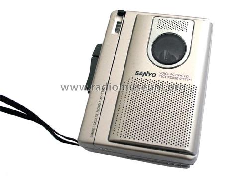 Handheld Cassette Voice Recorder M-1110 C; Sanyo Electric Co. (ID = 1809018) Reg-Riprod