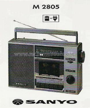M-2805; Sanyo Electric Co. (ID = 646586) Radio