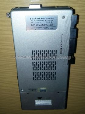 Microcassette Recorder TRC 5900; Sanyo Electric Co. (ID = 2376421) Ton-Bild