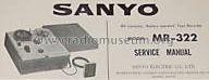 Ivy-Junior MR-322; Sanyo Electric Co. (ID = 532007) Enrég.-R