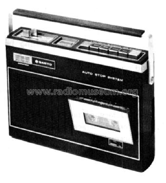 Portable Cassette Recorder M741D; Sanyo Electric Co. (ID = 1499345) Reg-Riprod