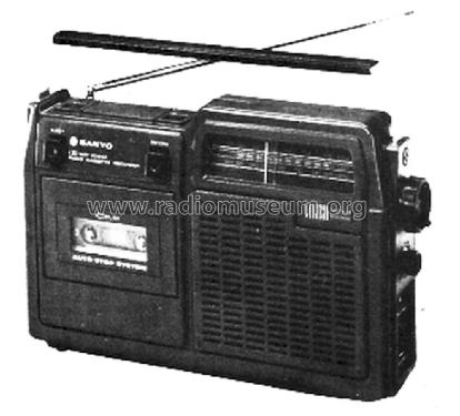 Portable Cassette Recorder M 2130F; Sanyo Electric Co. (ID = 2046962) Radio