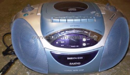Portable CD/Stereo Radio MCD-Z88F; Sanyo Electric Co. (ID = 1917434) Radio