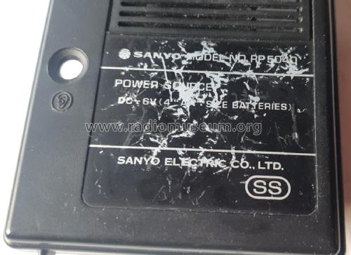 Portable FM/AM Radio RP 5040; Sanyo Electric Co. (ID = 3187685) Radio