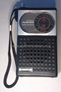 Portable FM/AM Radio RP 5040A; Sanyo Electric Co. (ID = 1631107) Radio