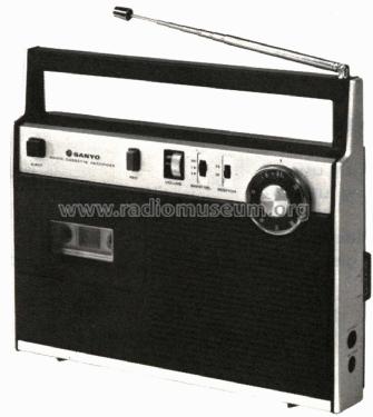 Portable Radio Cassette Recorder M-481A; Sanyo Electric Co. (ID = 2960276) Radio
