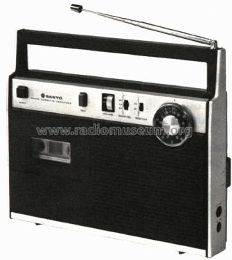 Portable Radio Cassette Recorder M-481W; Sanyo Electric Co. (ID = 2960277) Radio