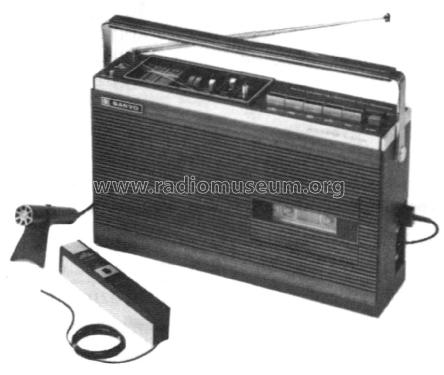 Portable Radio Cassette Recorder MR-4120N Radio Sanyo Electric Co ...