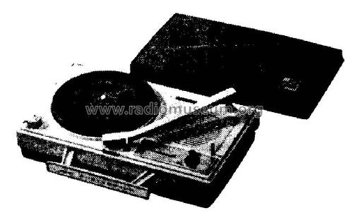 PortaGraph 4 Transistor Portable Phonograph G-1140; Sanyo Electric Co. (ID = 1713049) Reg-Riprod