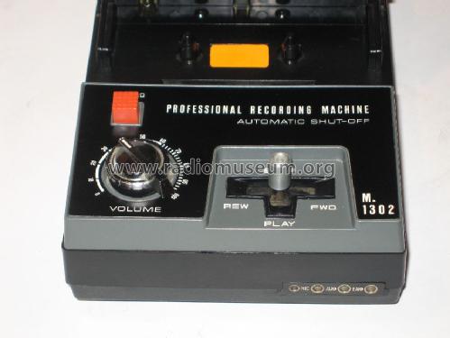 Professional Recording Machine M-1302; Sanyo Electric Co. (ID = 1061757) R-Player