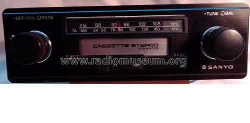 Cassette Car Stereo with AM/FM Radio FT-200F; Sanyo Electric Co. (ID = 2707239) Car Radio